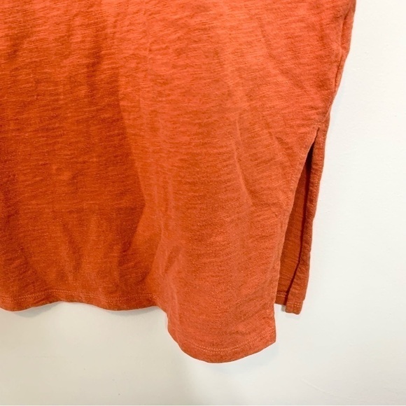 NEW Universal Thread rust ruffle detail sleeveless stretch fitted midi dress - Picture 4 of 9